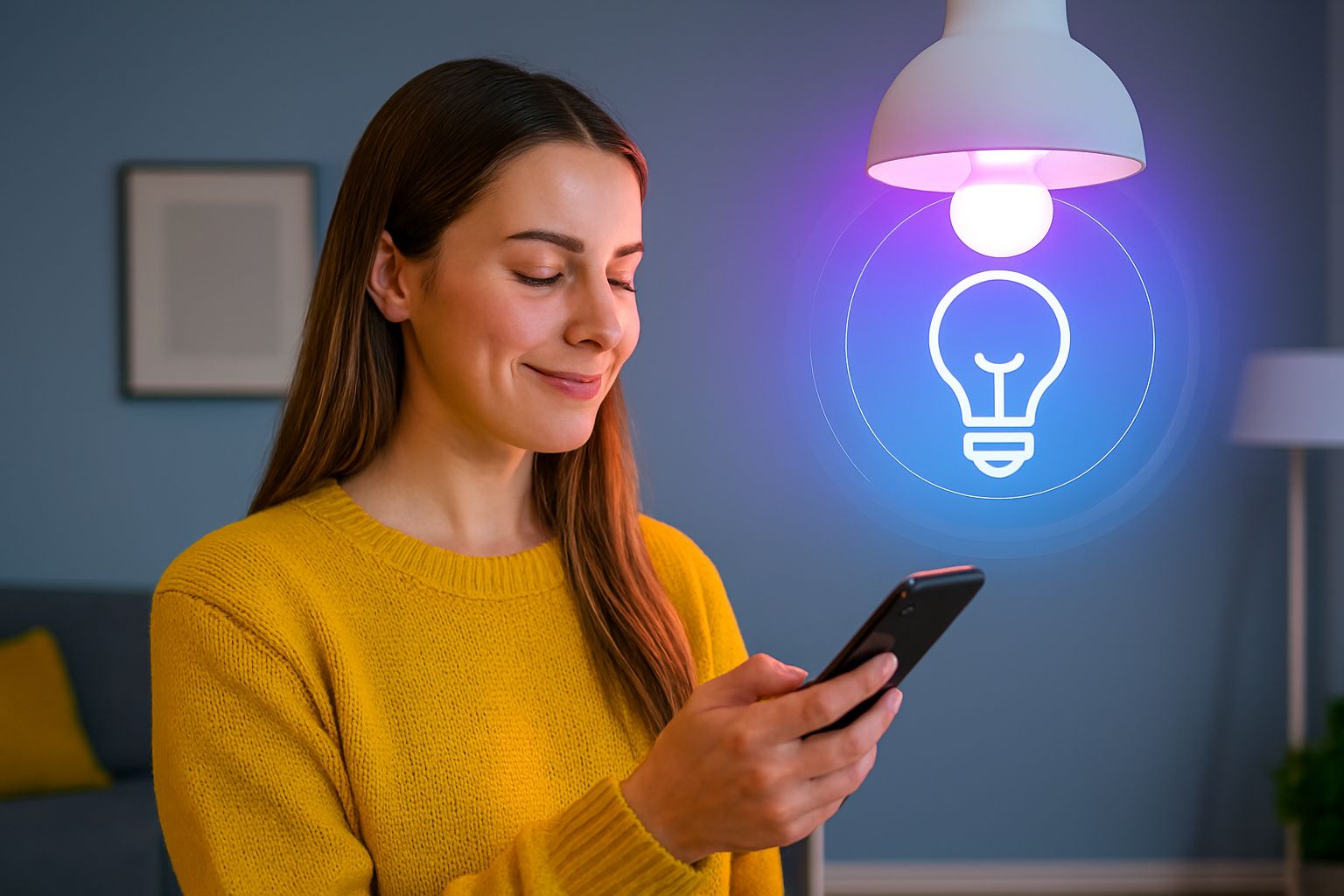 Smart-Home und Lichtinstallation